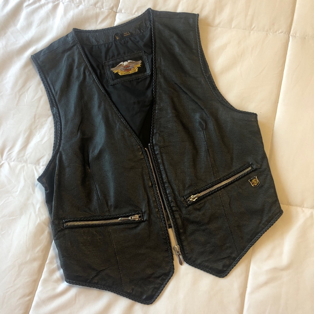 Harley Davidson Leather Vest